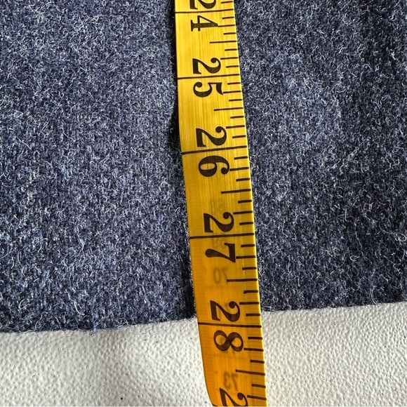 J.crew long parke women’s blazer 100%  wool  in navy herringbone English wool - Picture 7 of 14